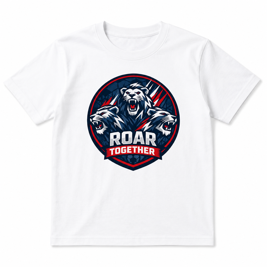 Child’s Football T-Shirt | England Fan Top | Kids Supporters Tee
