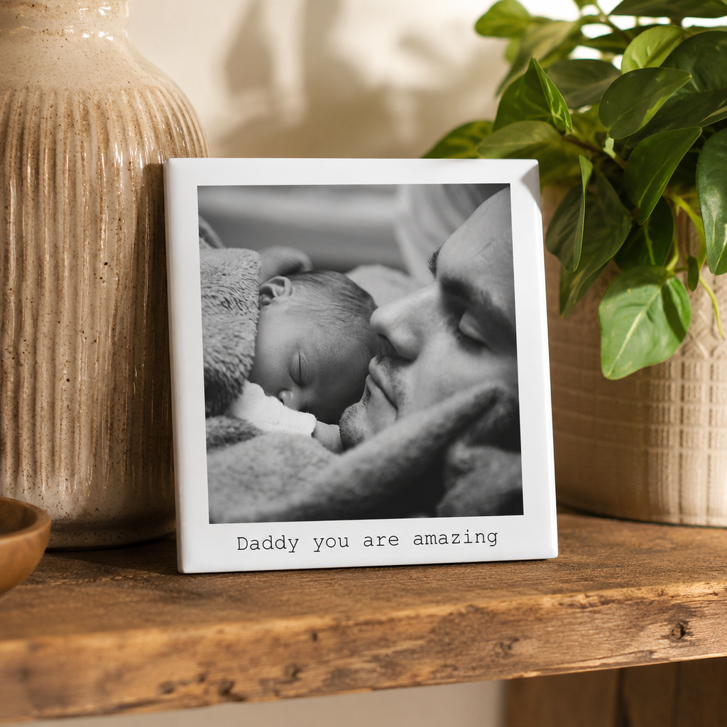 Personalised Ceramic Photo Tile