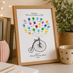 Personalised Balloon Thank You Teacher Print