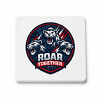 England Football Fan Ceramic Coaster | Roar Together Supporters Gift