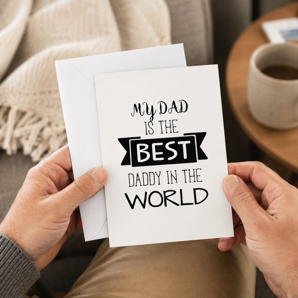 Best Daddy In The World Father's Day Card
