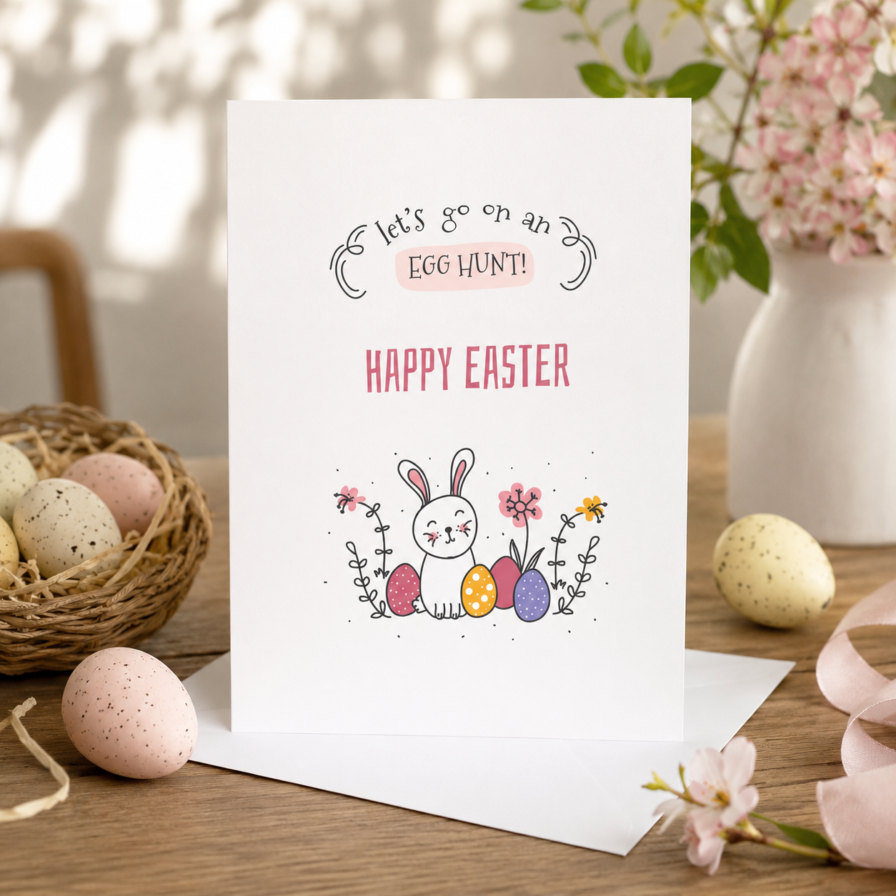 Easter Egg Hunt Card