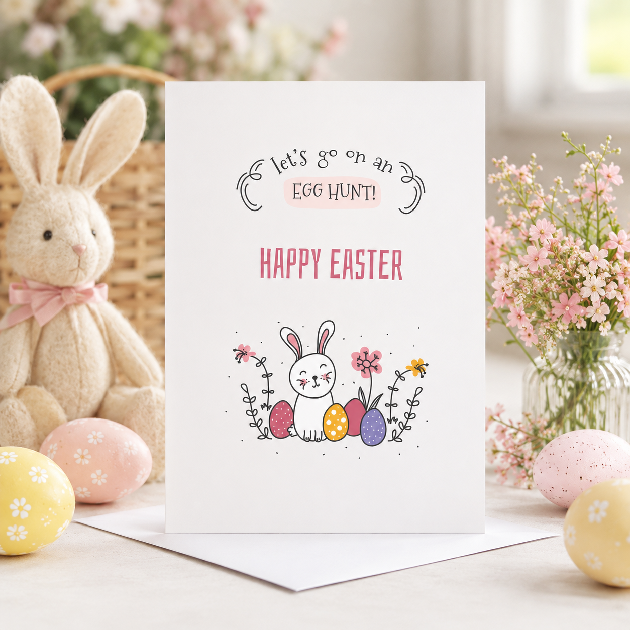 Easter Egg Hunt Card