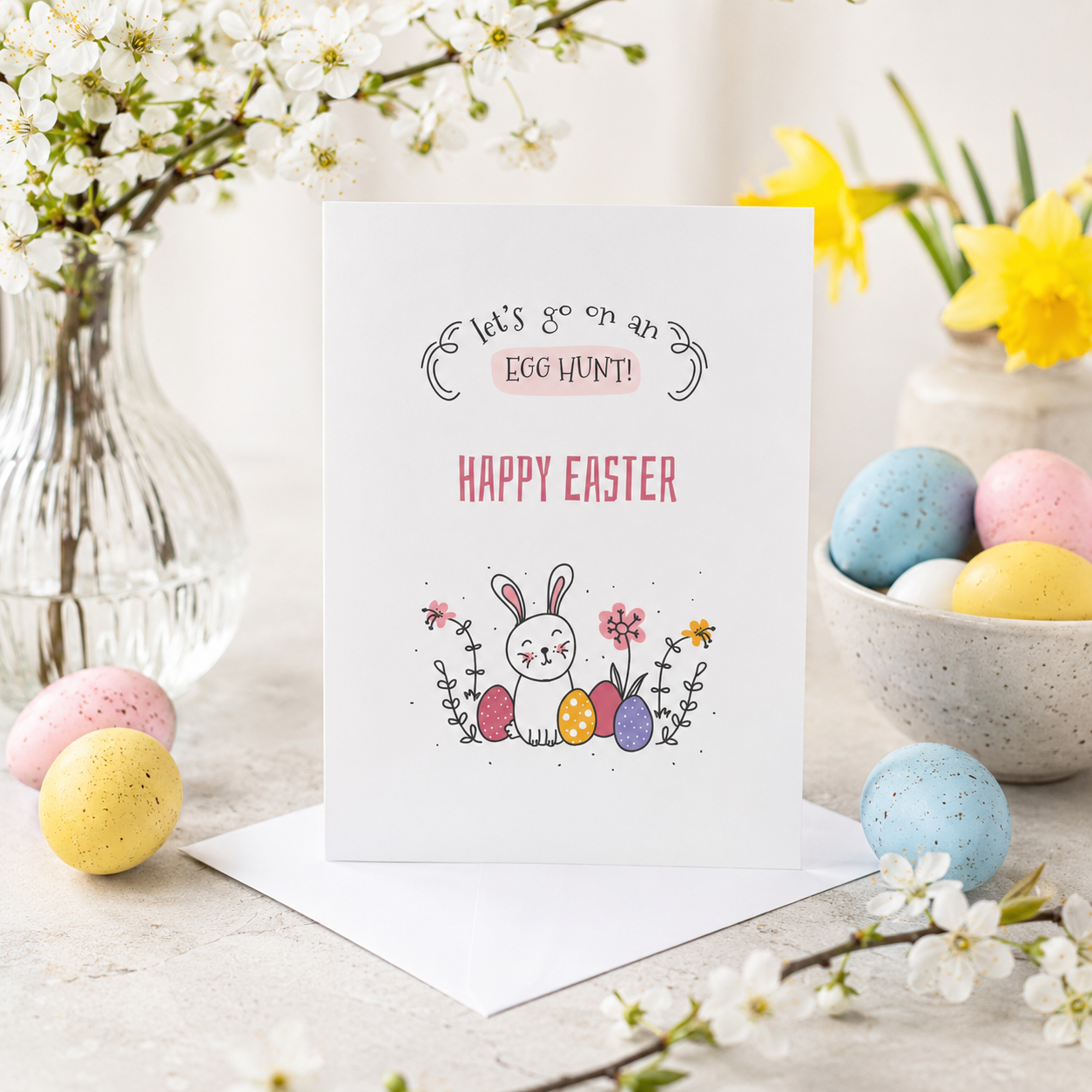 Easter Egg Hunt Card