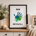 Personalised Handprint Artwork for Mother's Day