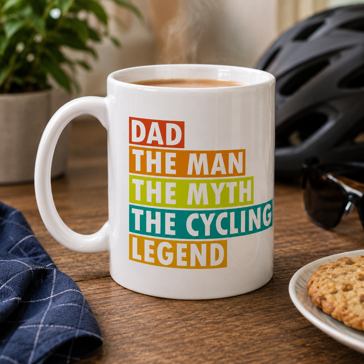 Cycling Dad Mug