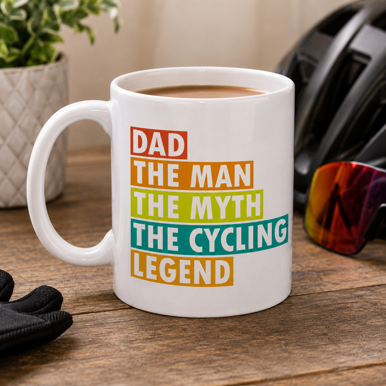 Cycling Dad Mug