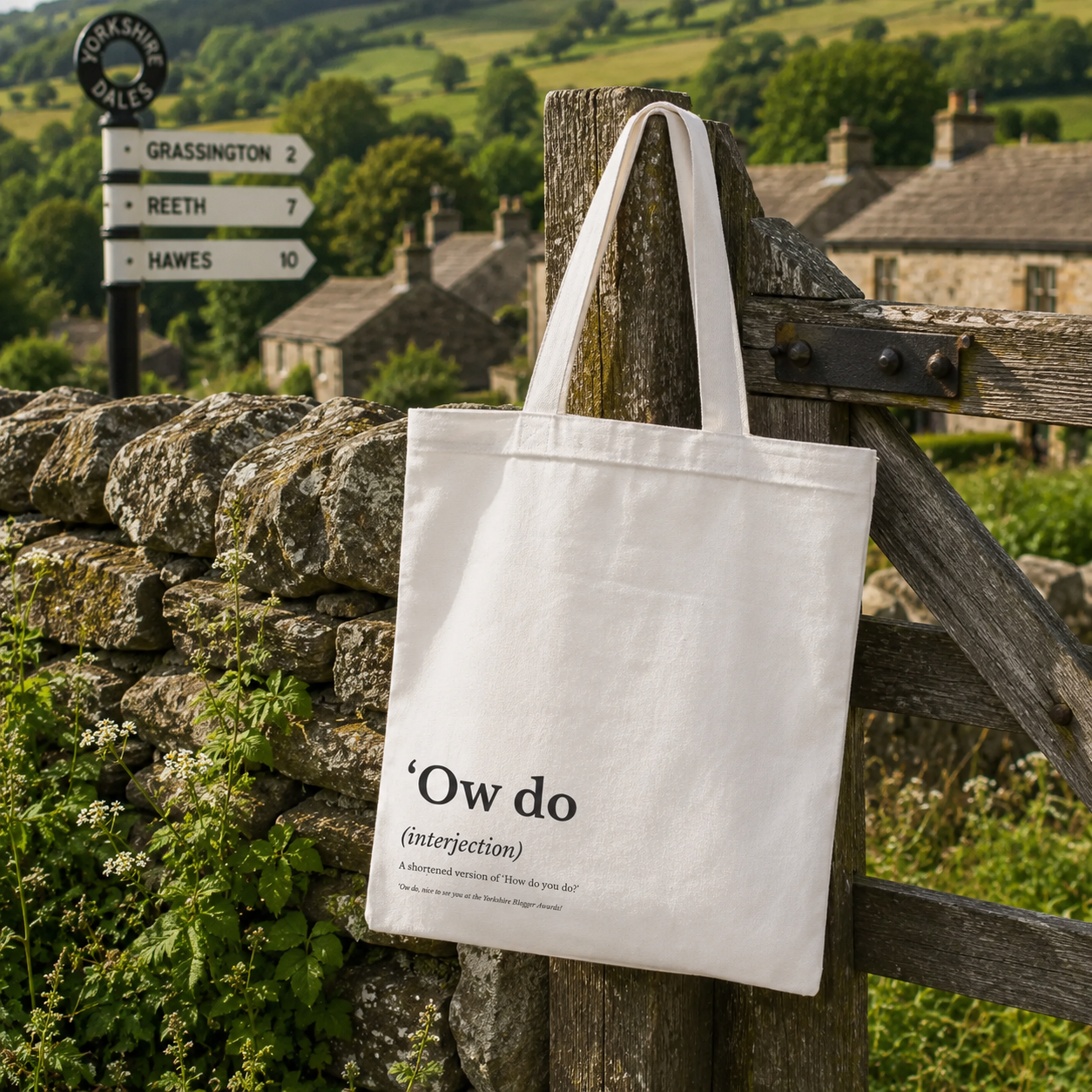 'Ow Do Yorkshire Tote Bag