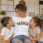 Leopard print 'Mama' t-shirt, a lovely gift for Mum
