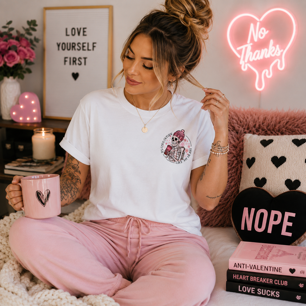 Cold Like My Heart Anti Valentine's T-Shirt