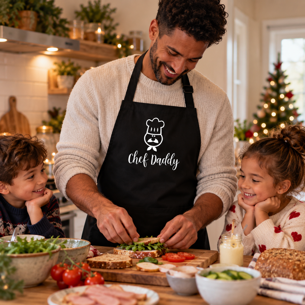 Chef Dad Father's Day Apron
