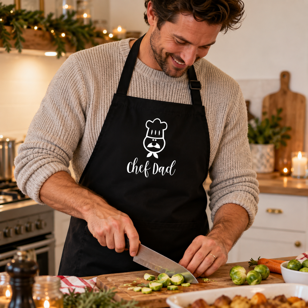 Chef Dad Father's Day Apron