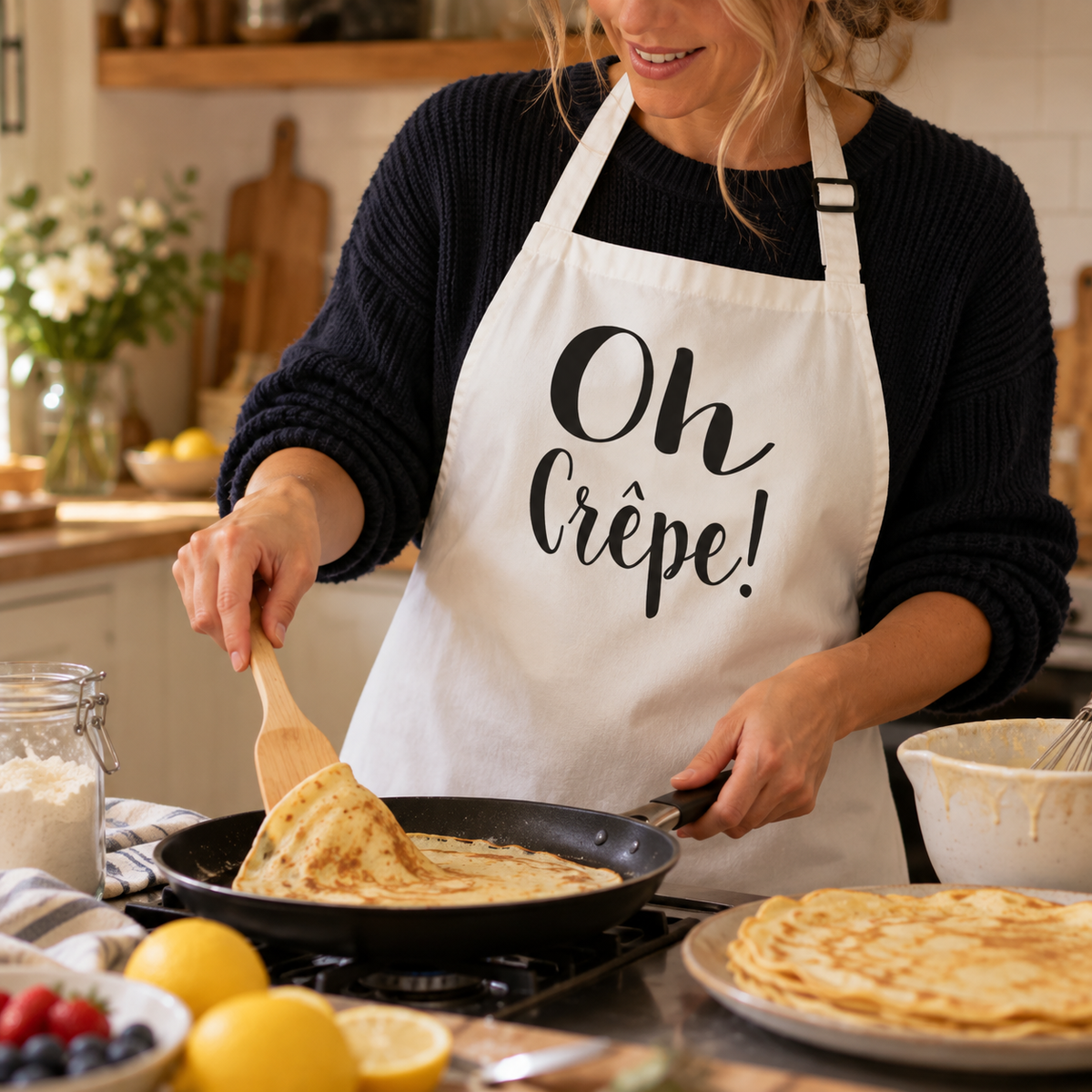 Oh Crepe Apron