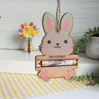Personalised Bunny Easter Money Holder