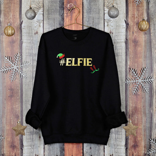 #Elfie Christmas Jumper