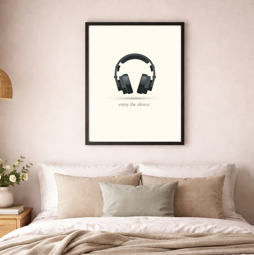 Enjoy The Silence Wall Art
