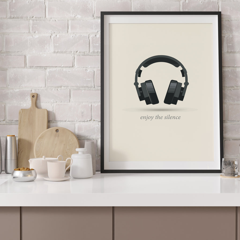 Enjoy The Silence Wall Art