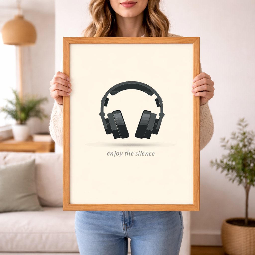 Enjoy The Silence Wall Art