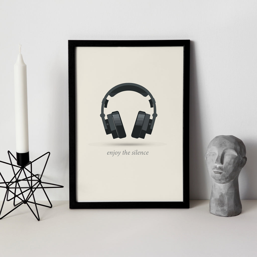 Enjoy The Silence Wall Art