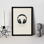 Enjoy The Silence Wall Art