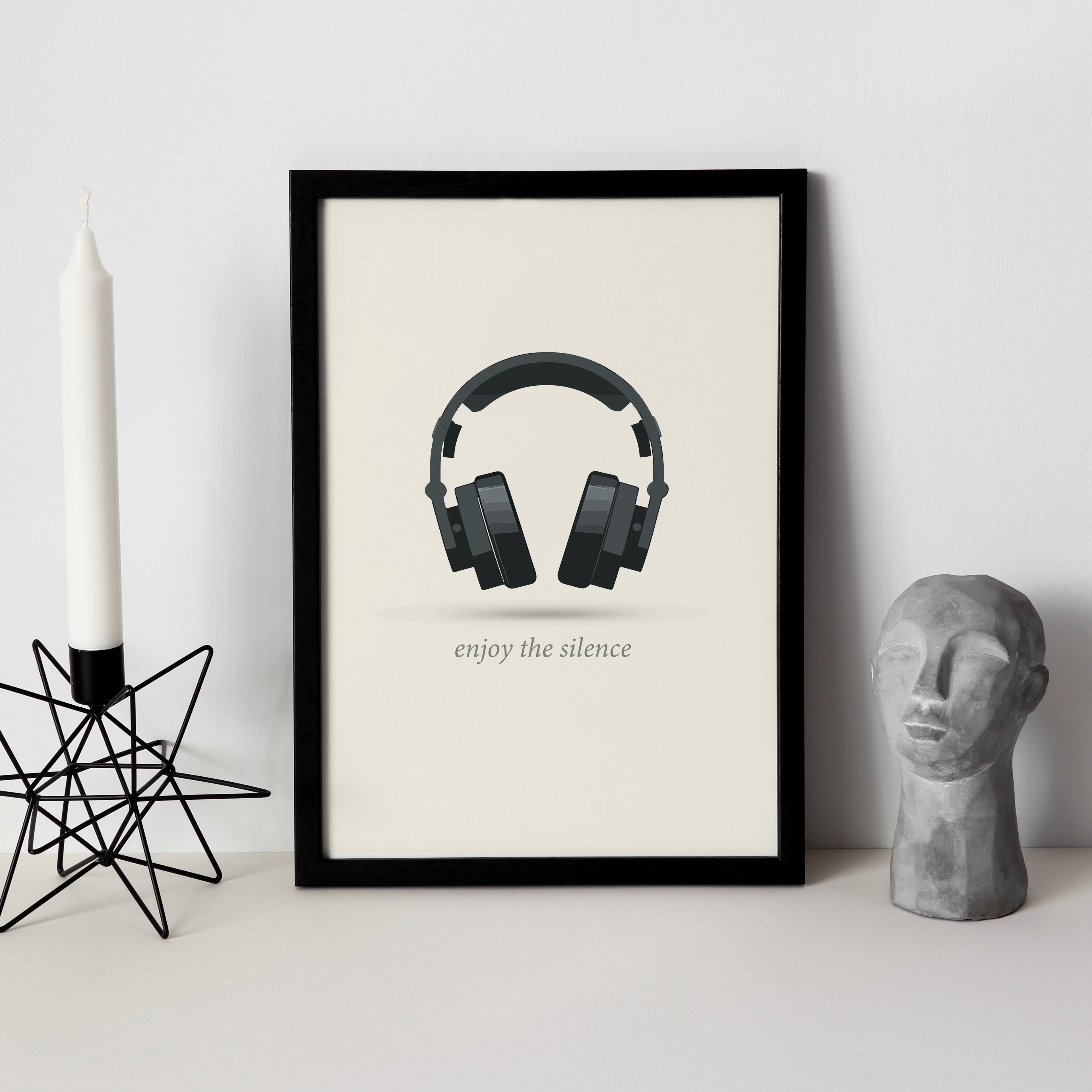 Enjoy The Silence Wall Art