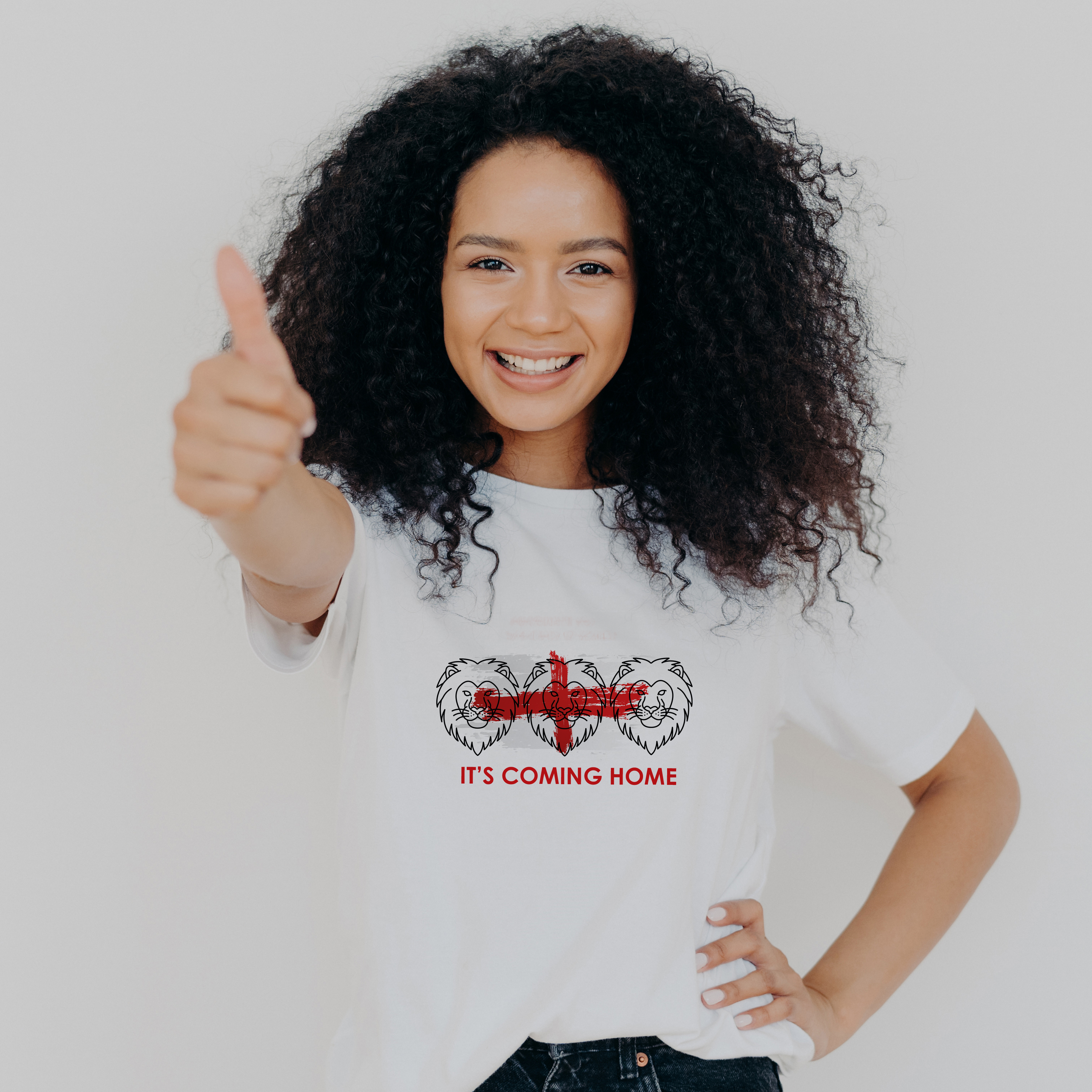 3 Lions Football T-Shirt Unisex