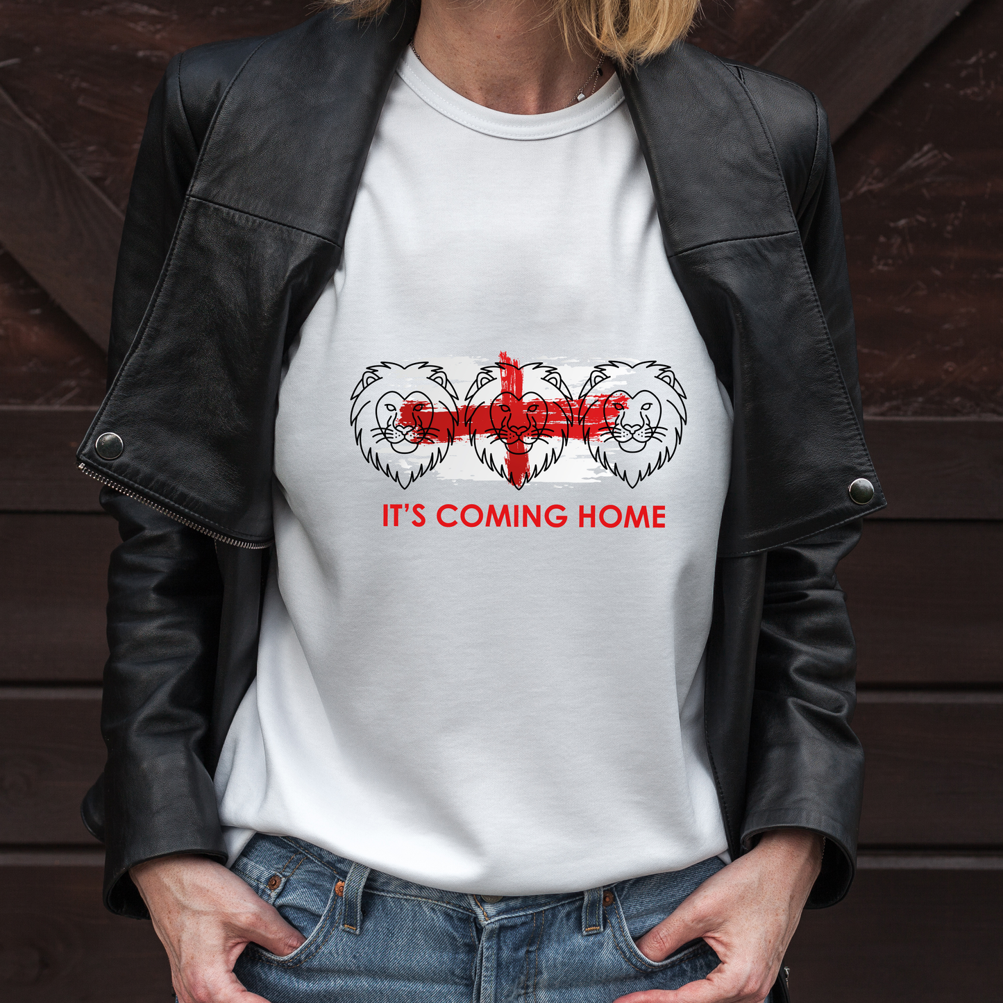 3 Lions Football T-Shirt Unisex