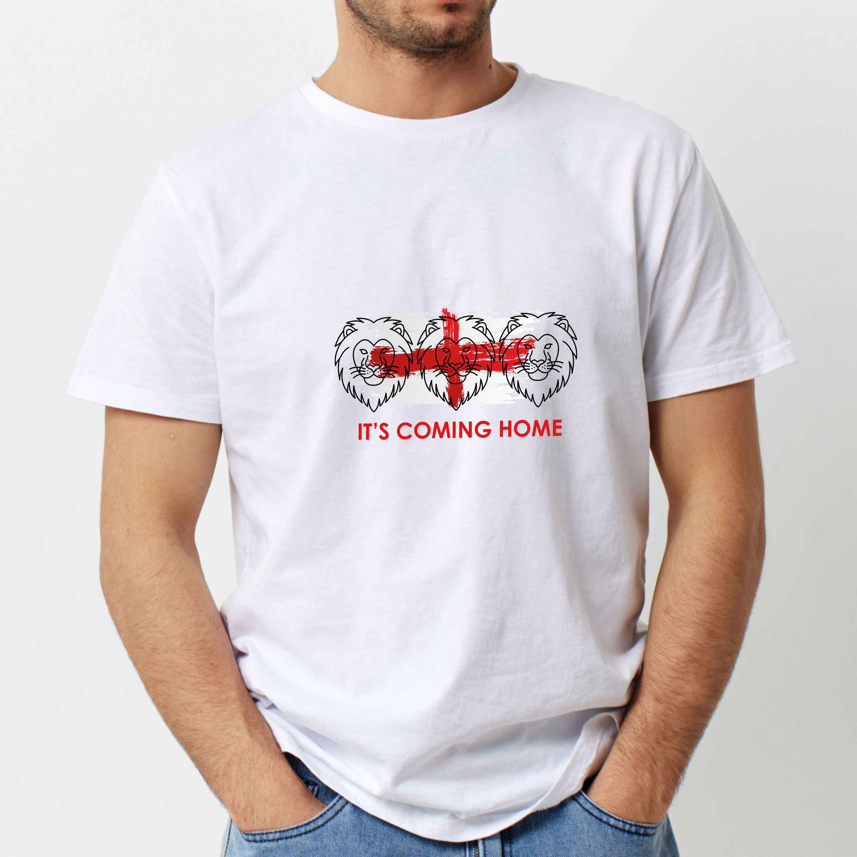 3 Lions Football T-Shirt Unisex