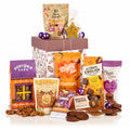 Ultimate Chocolate Collection Hamper with chocolate orange popcorn, honeycomb, brownie fudge, cookies and a chocolate star