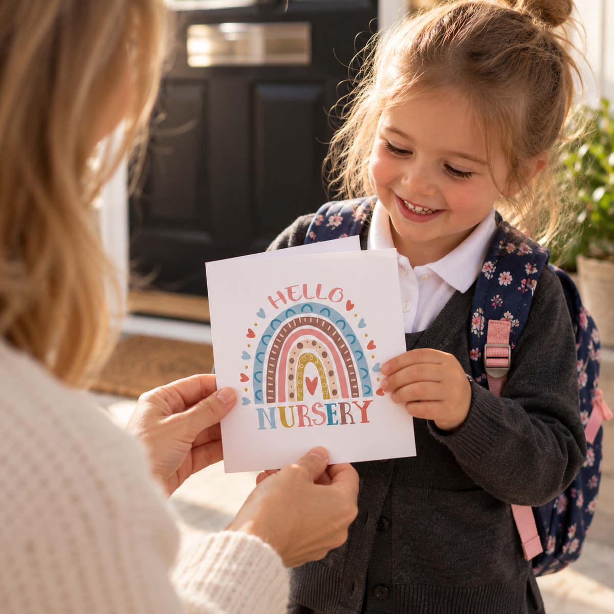 Personalised Starting Nursery Card