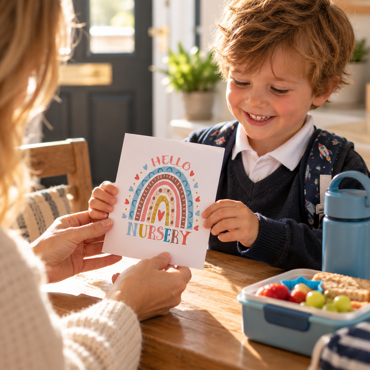 Personalised Starting Nursery Card