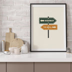 Highway To Hell Wall Art