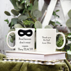 Inspirational teacher quote coffee mug