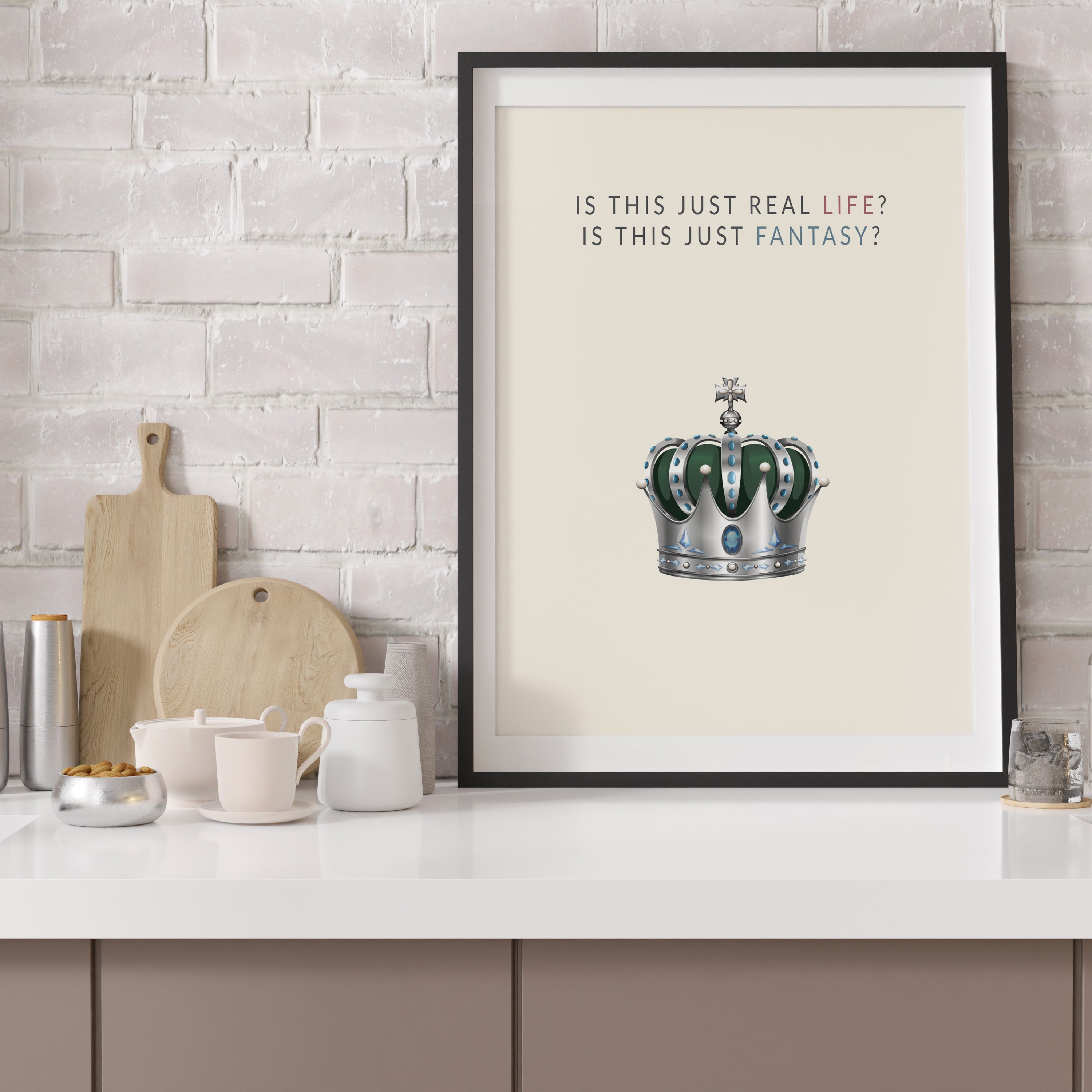 Real Life Or Fantasy Wall Art
