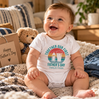 Personalised Father's Day Baby Grow