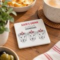 3 Lionesses Personalised Coaster