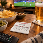 3 Lionesses Personalised Coaster