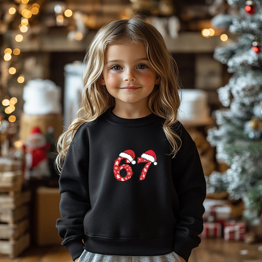Six Seven Meme Children's Christmas Jumper