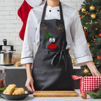 Reindeer Face Christmas Apron