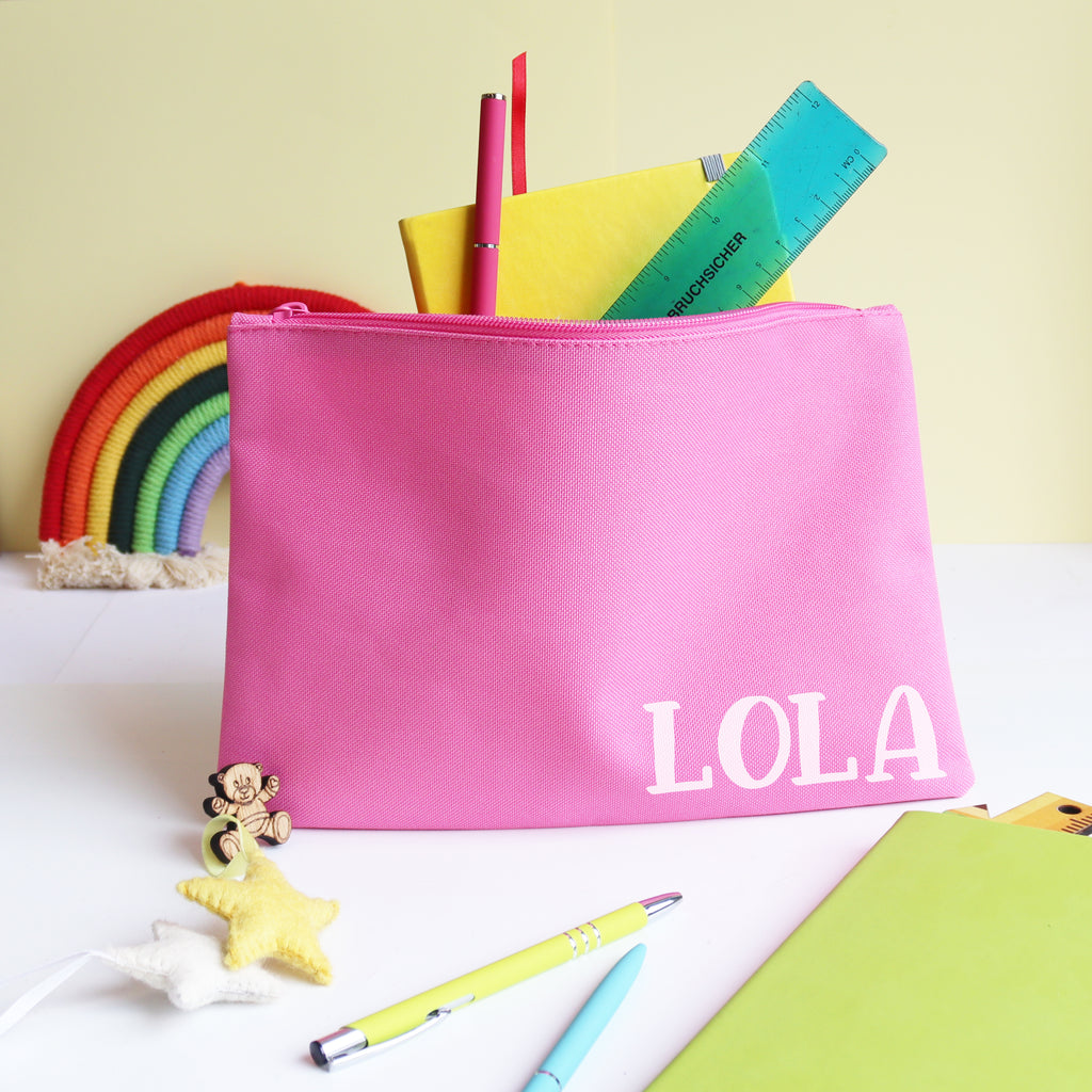 Personalised Large Pencil Case Pouch
