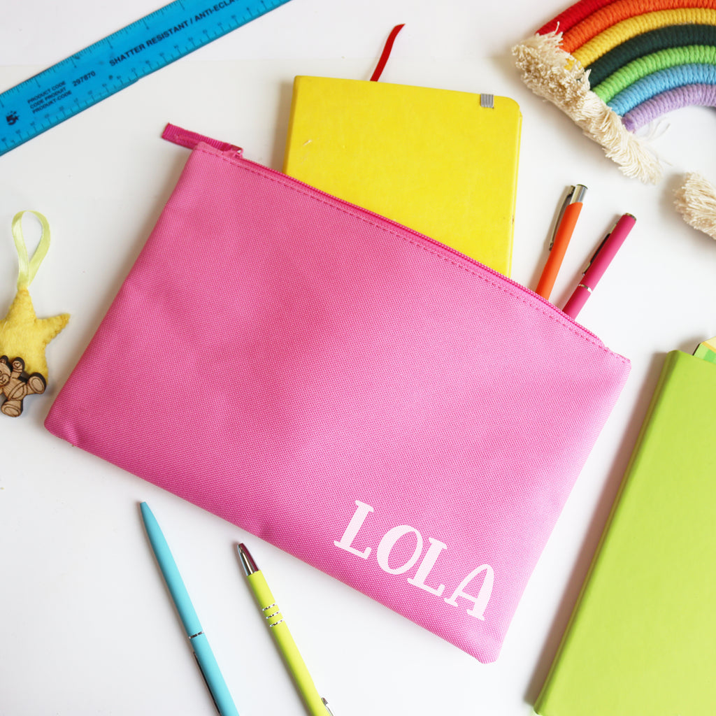 Personalised Large Pencil Case Pouch