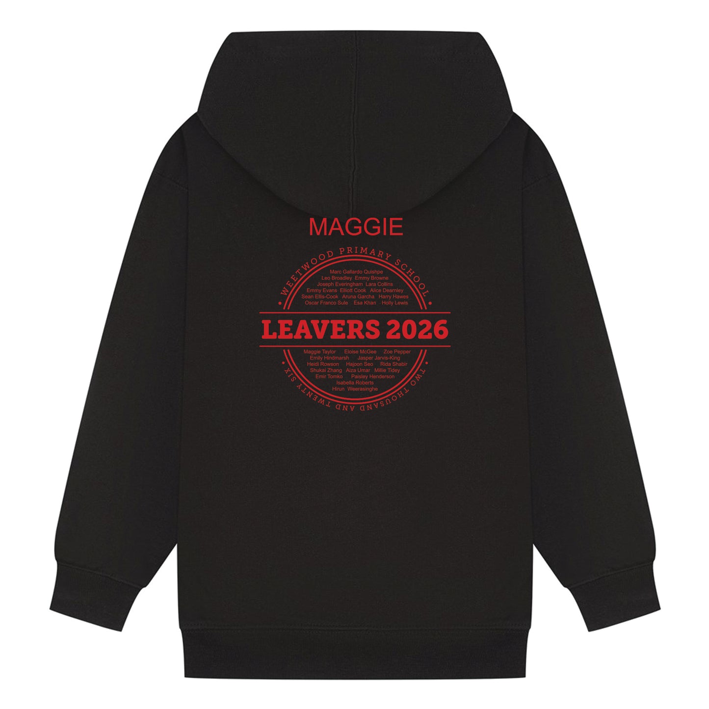 Weetwood School Leavers Hoodie 2026