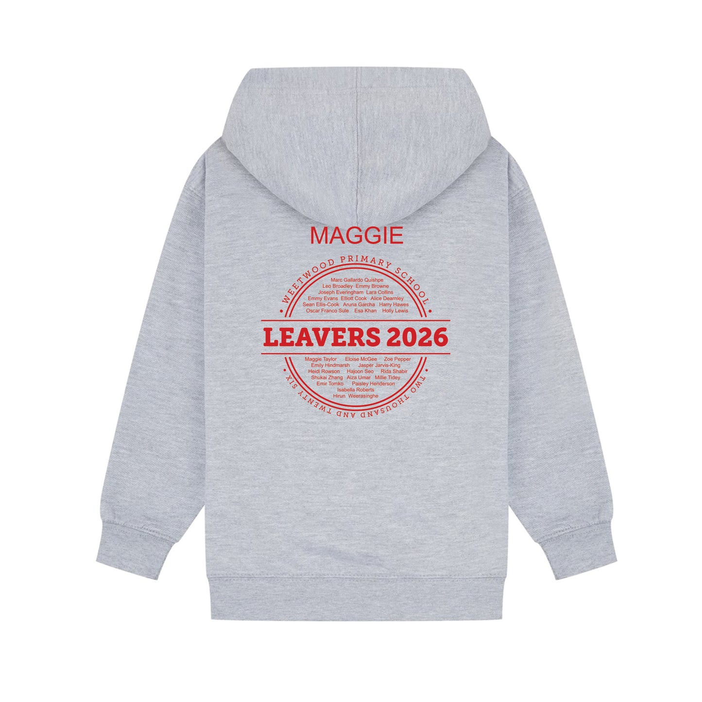 Weetwood School Leavers Hoodie 2026