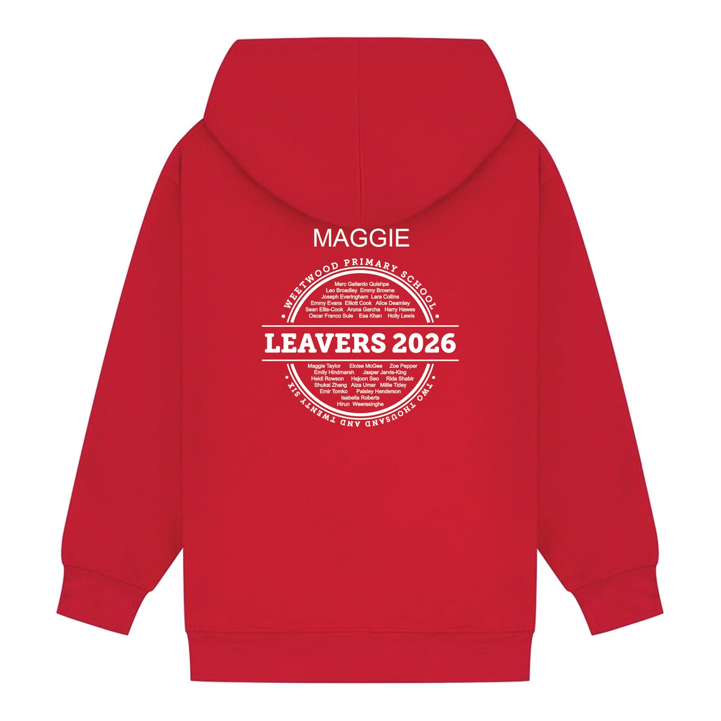 Weetwood School Leavers Hoodie 2026