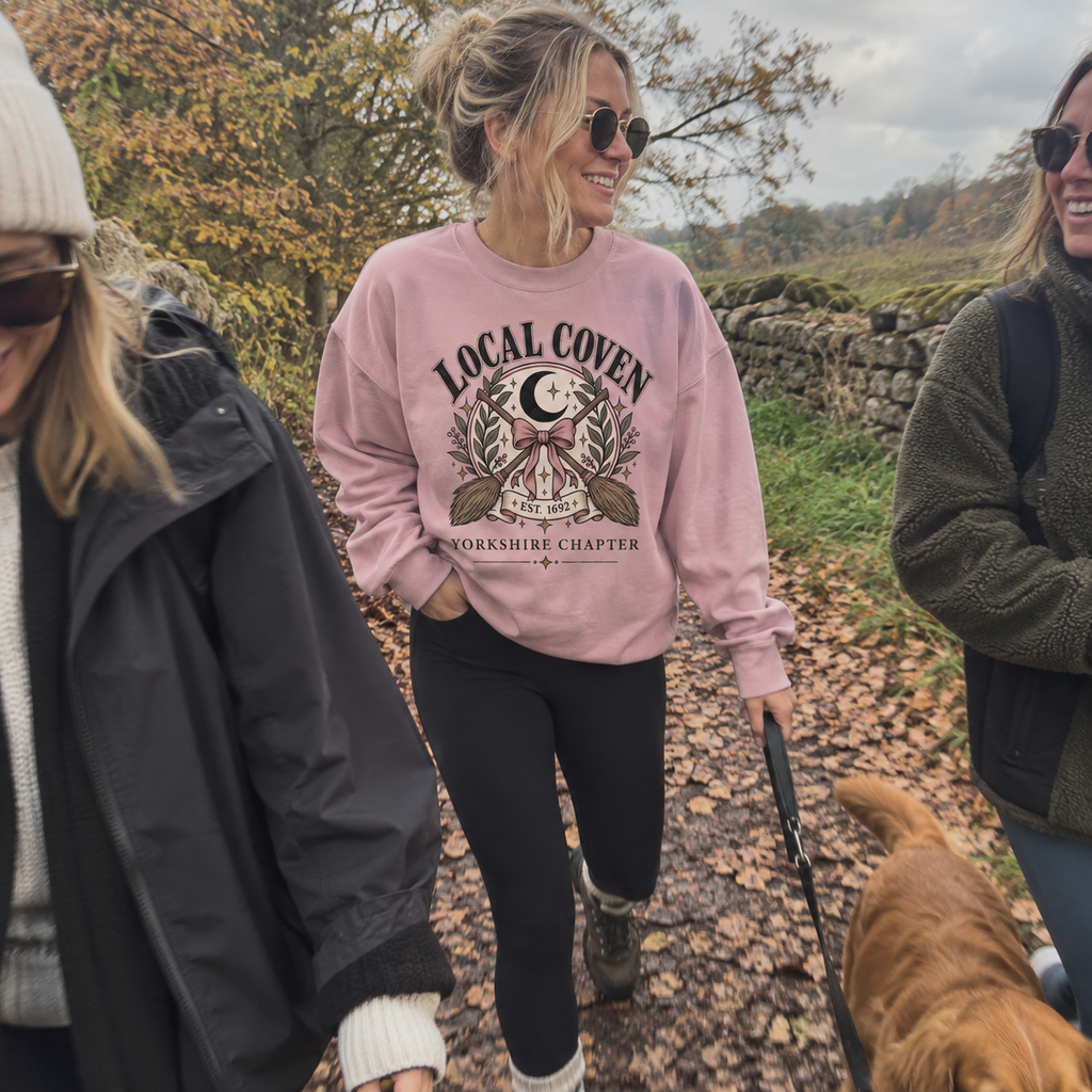 Personalised Local Coven Witchy Sweatshirt