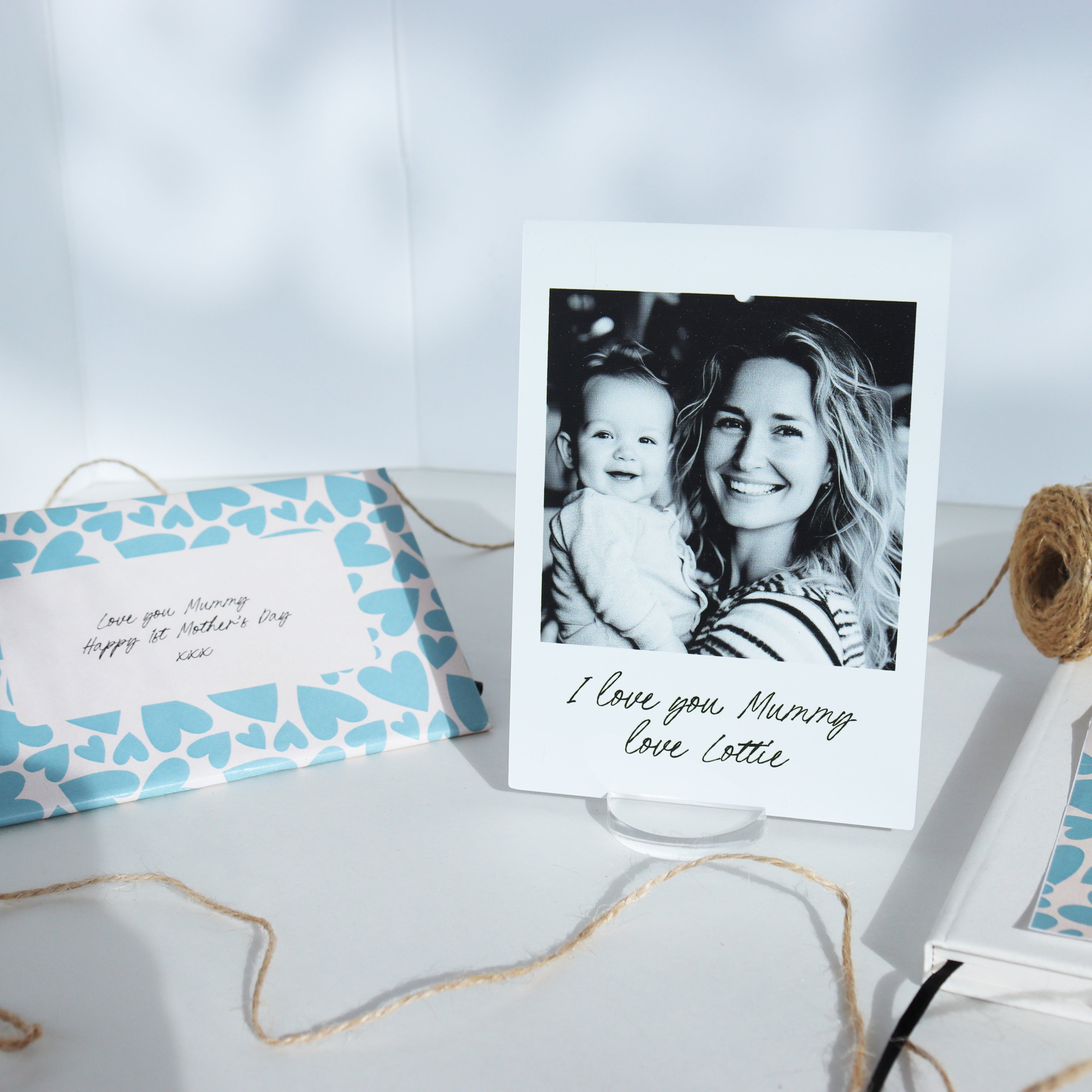 Personalised Photo Print With Handmade Envelope
