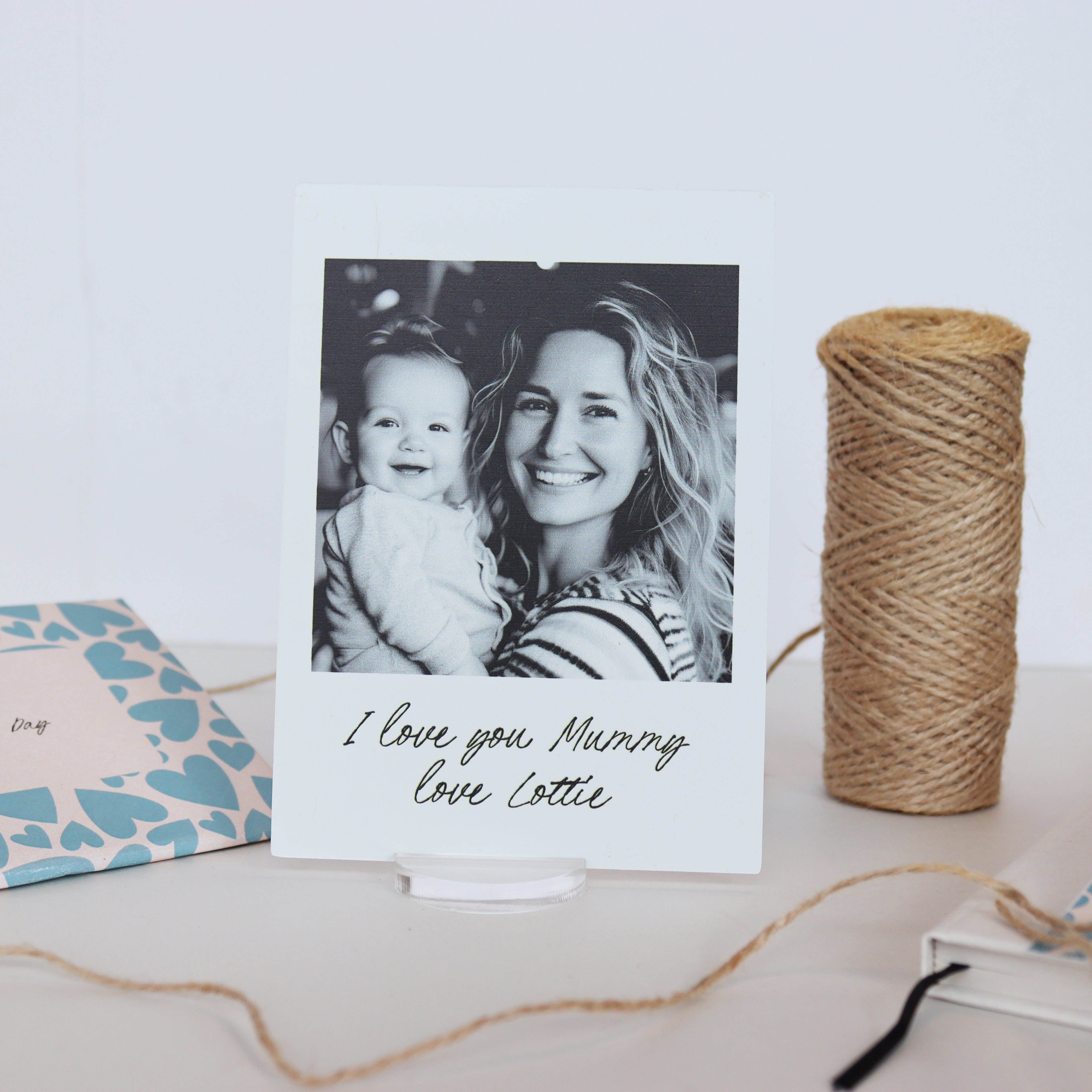 Personalised Photo Print With Handmade Envelope
