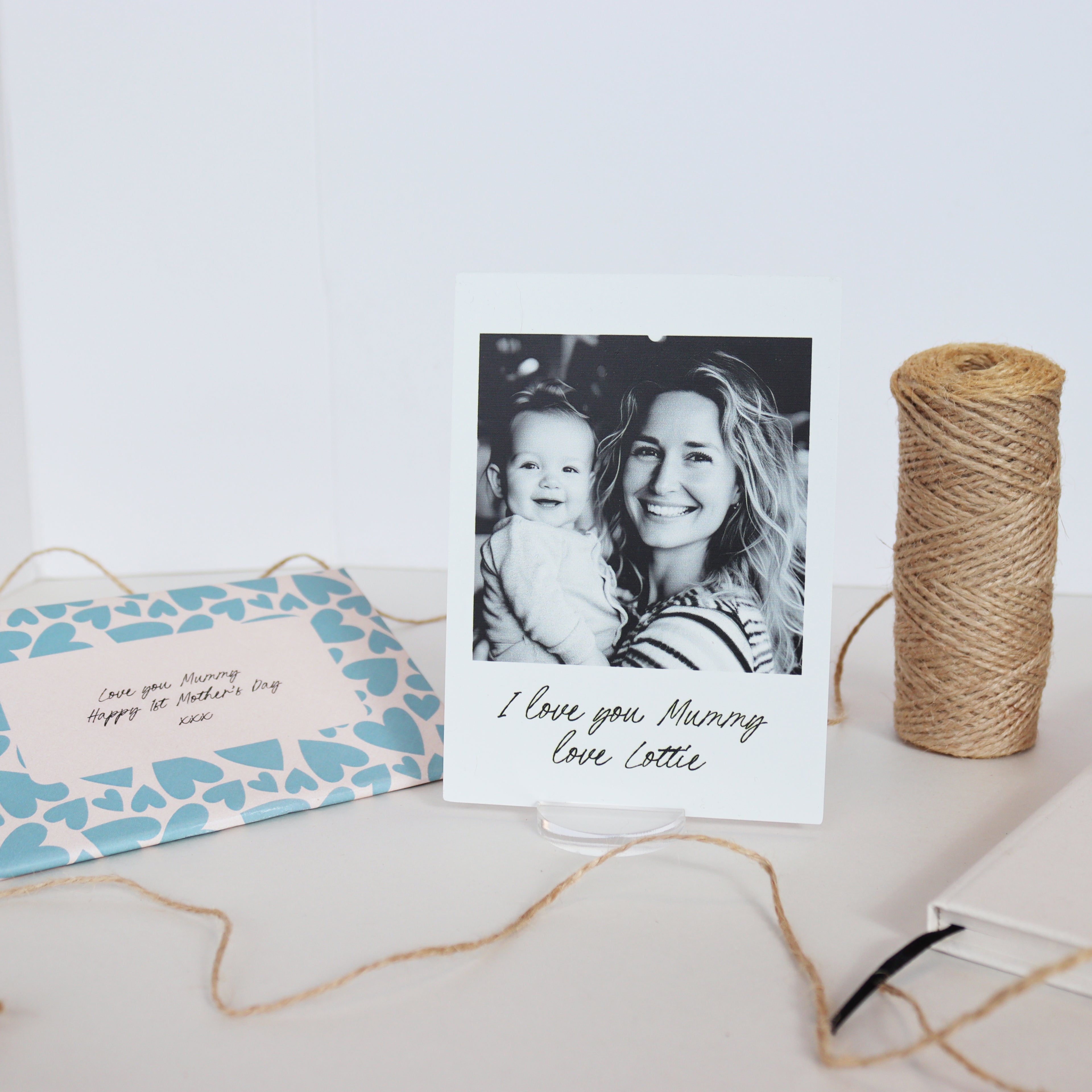 Personalised Photo Print With Handmade Envelope