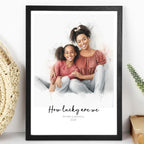 Personalised Watercolour Mother’s Day Print