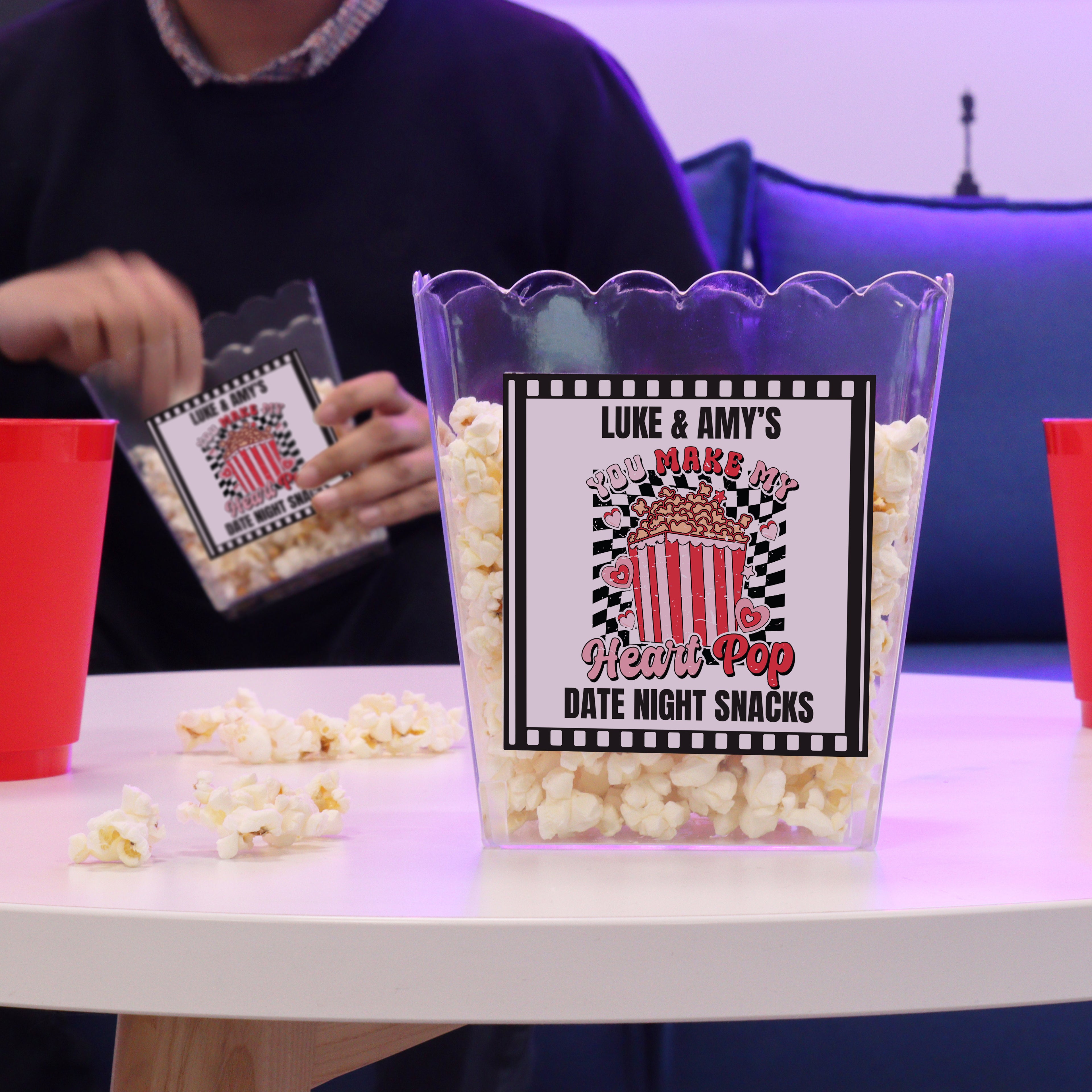 Personalised Date Night Snack Box